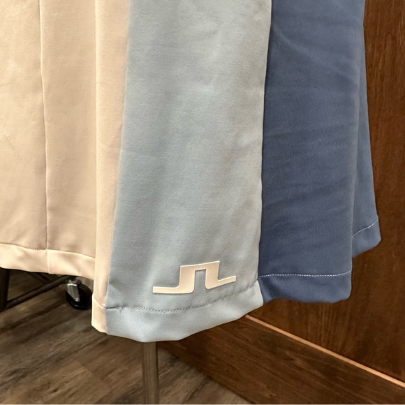 J. LINDEBERG BLUE WHITE COLOR BLOCK TANK DRESS ACTIVEWEAR ATHLEISURE TENNIS GOLF - Picture 8 of 11